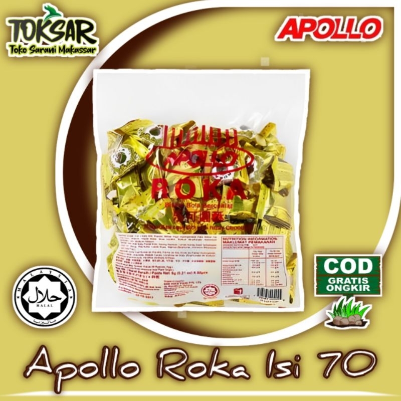 

Apollo Roka-Roka Isi 70 | Cemilan Enak Malaysia |