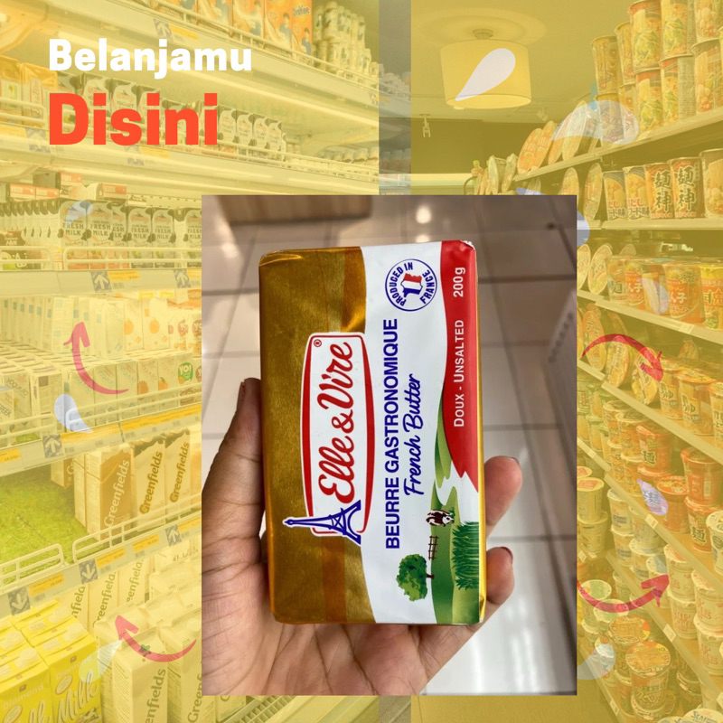 

Elle & Vire French Butter 200 gr