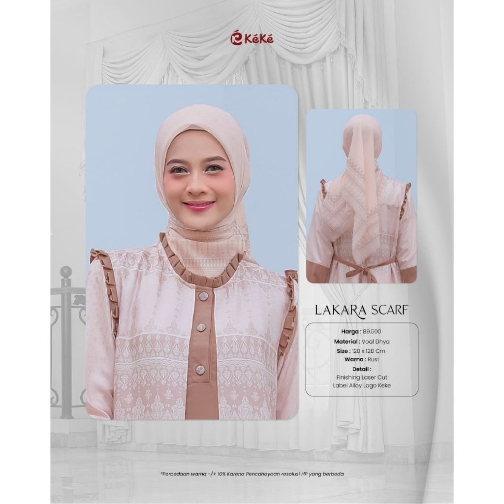 New Arrival Hijab Keke Lakara Scraft
