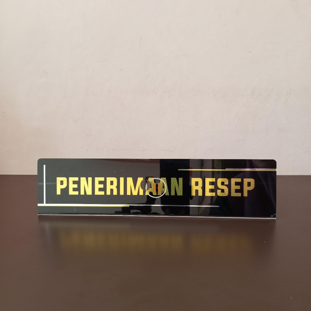 

Akrilik Penerimaan Resep - Akrilik Meja Penerimaan Resep - Apotek - Farmasi