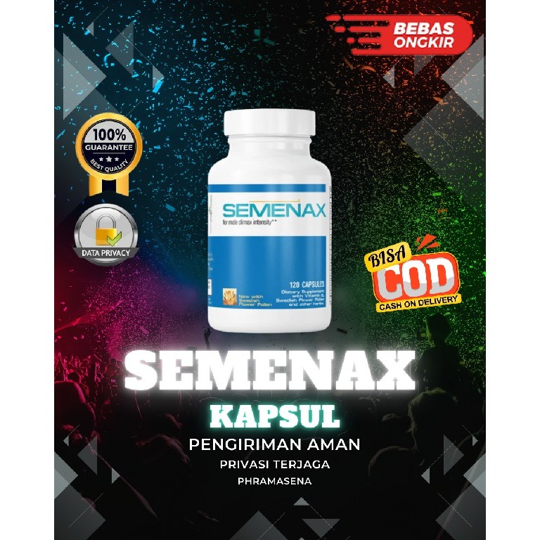 Terabru SEMENAX ORIGINAL OBAT PENYUBUR SPERMA PRIA MEMBANTU MENAMBAH JUMLAH SPERMA | SEMEN BOOSTER