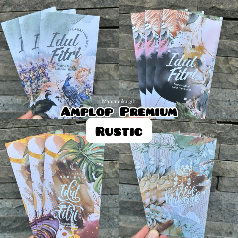 

AMPLOP LEBARAN PREMIUM ISI 4 MOTIF RUSTIC