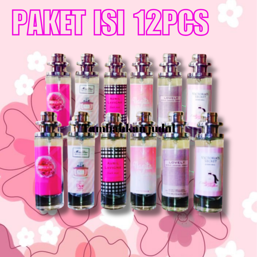 Paket Usaha Isi 12Pcs Parfum Thailand 35ml Unisex / Paket Parfum Viral