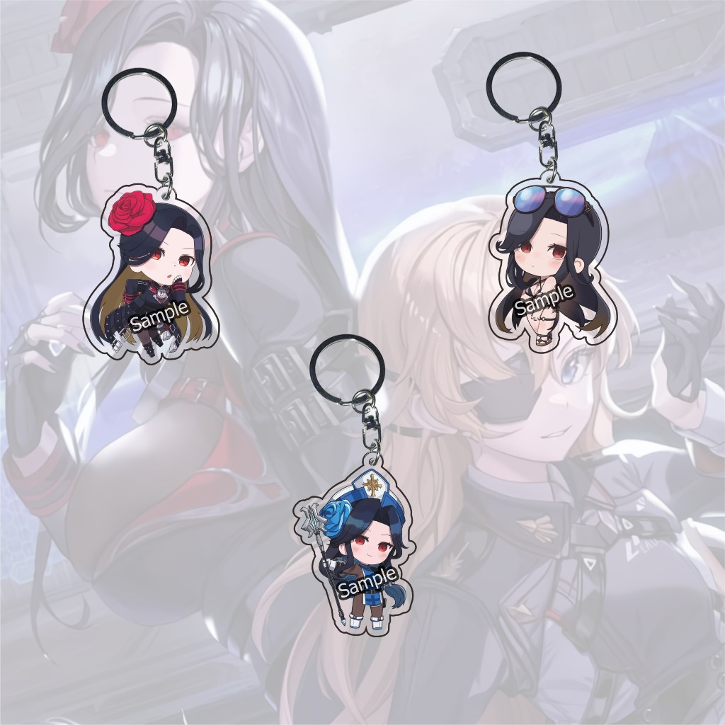 Gantungan Kunci Goddess Of Victory Nikke Maiden - Ganci Nikke Games - Keychain - Souvenir - Terbaru