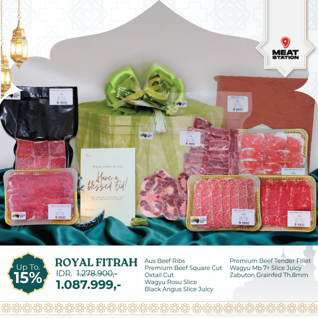 

Hampers Idul Fitri - Royal Fitrah / Tumisan / Balado / Soup / Rendang