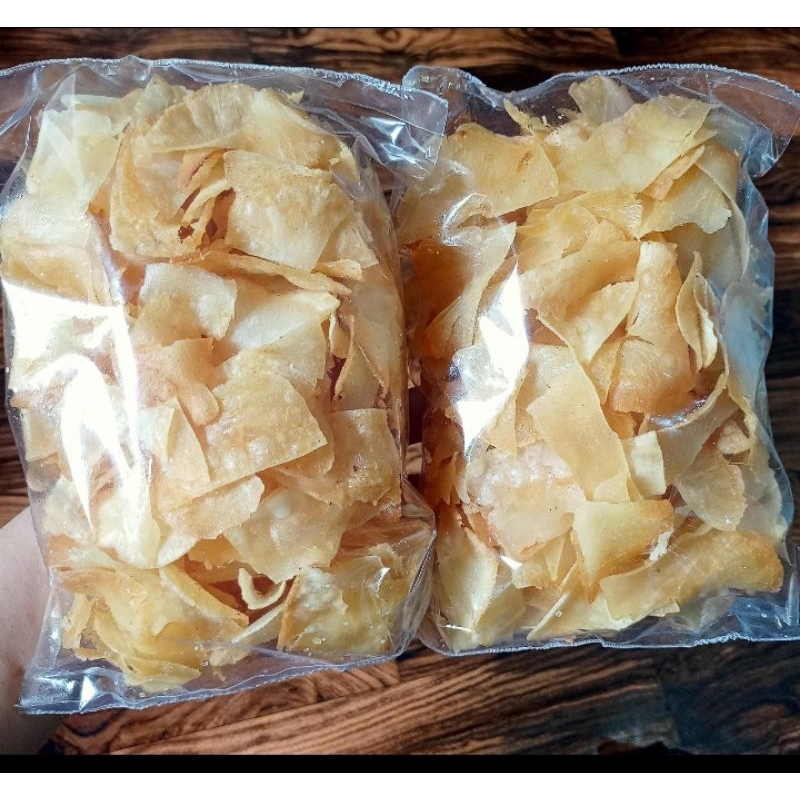 

keripik singkong asin /gurih