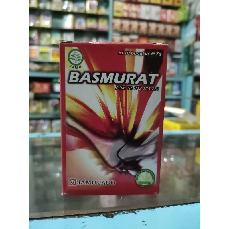 

jamu eceran basmurat cap jago 1 Sachet