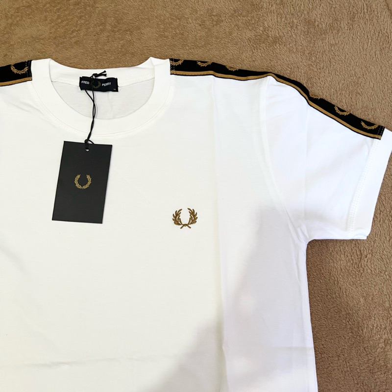 Fred Perry KAOS PUTIH FPP01