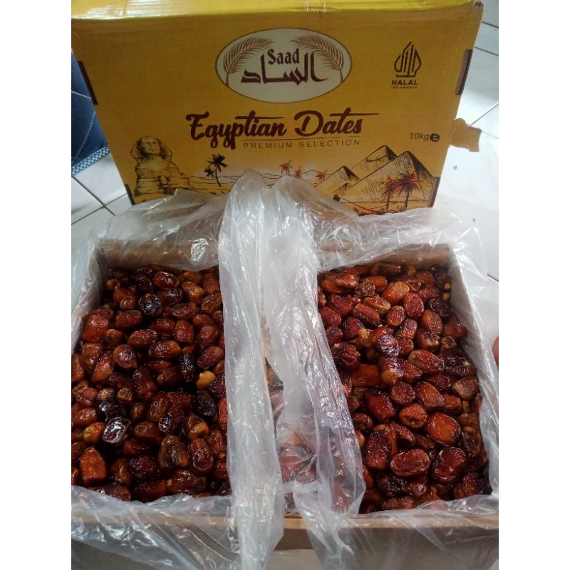 

KURMA MESIR AS SAAD PREMIUM. MURAH BERKUALITAS (1kg)