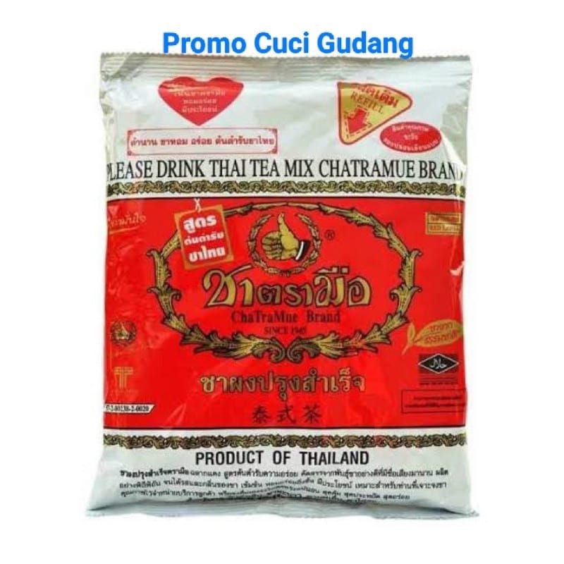 

Chatramue Thaitea Original 400 gr / Red Thaitea Teh Merah Thailand
