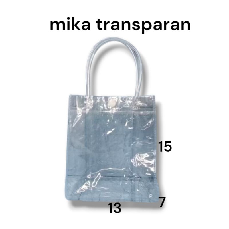 

TAS MIKA TRANSPARAN PXLXT 13X7X15CM