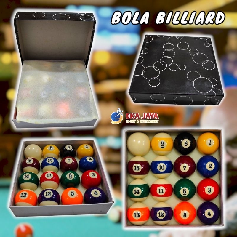 BOLA BILLYARD / BILLIARD / BOLA BILLIARD STANDAR