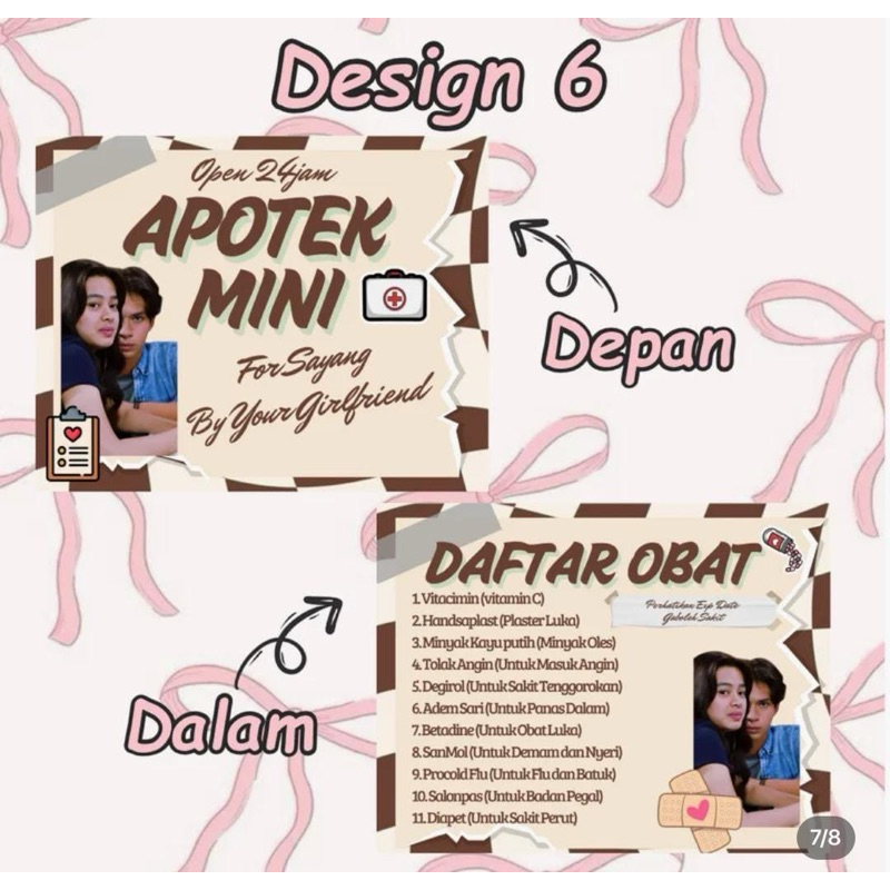 

Stiker sticker Apotek Mini