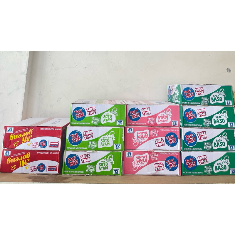 

[ 1 Dus ] Pop Mie Mini Snek Time Isi 12Pcs