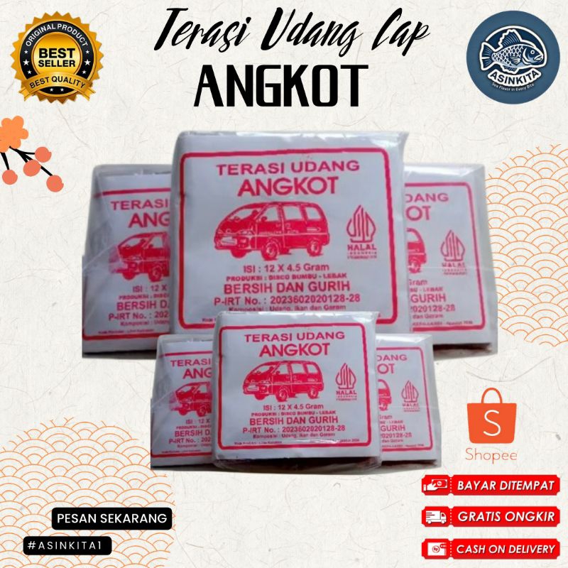 

Terasi Udang Cap Angkot 12 pcs