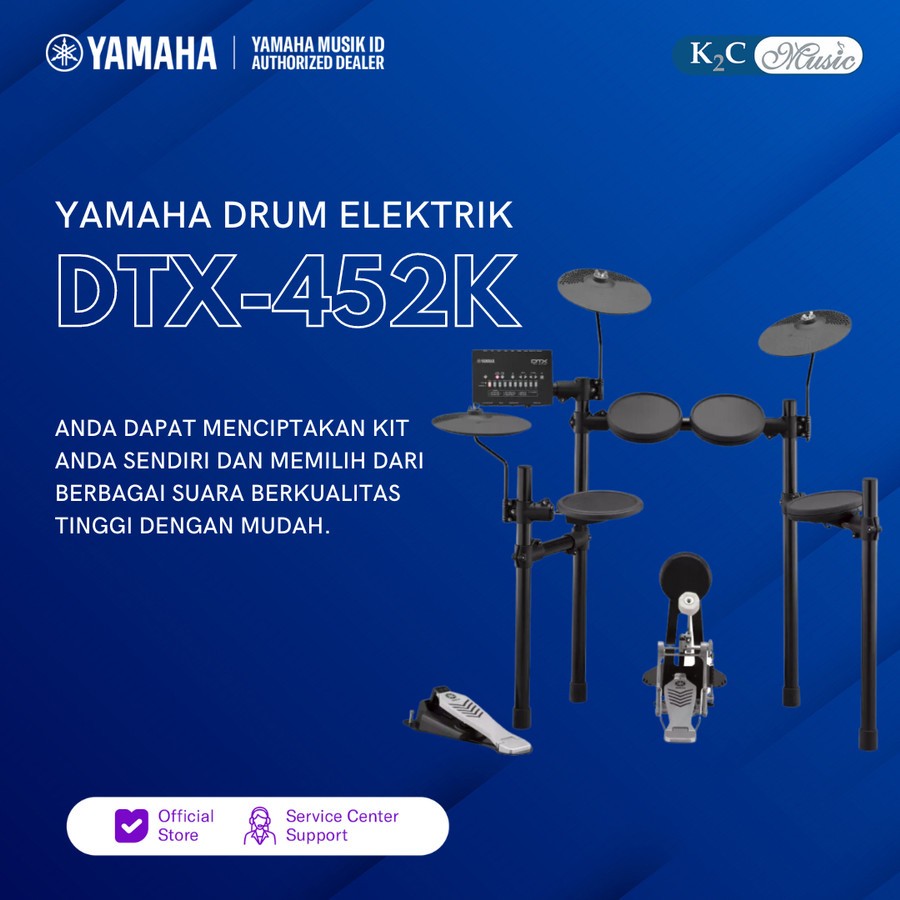 Yamaha DTX452K Drum Elektrik