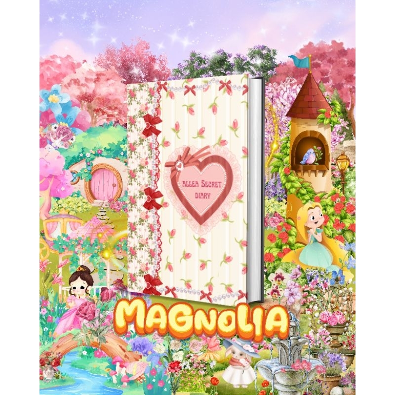 

Notebook & Binder journaling hardcover merekah bunga series A5 & B5 Custom Nama+Quotes