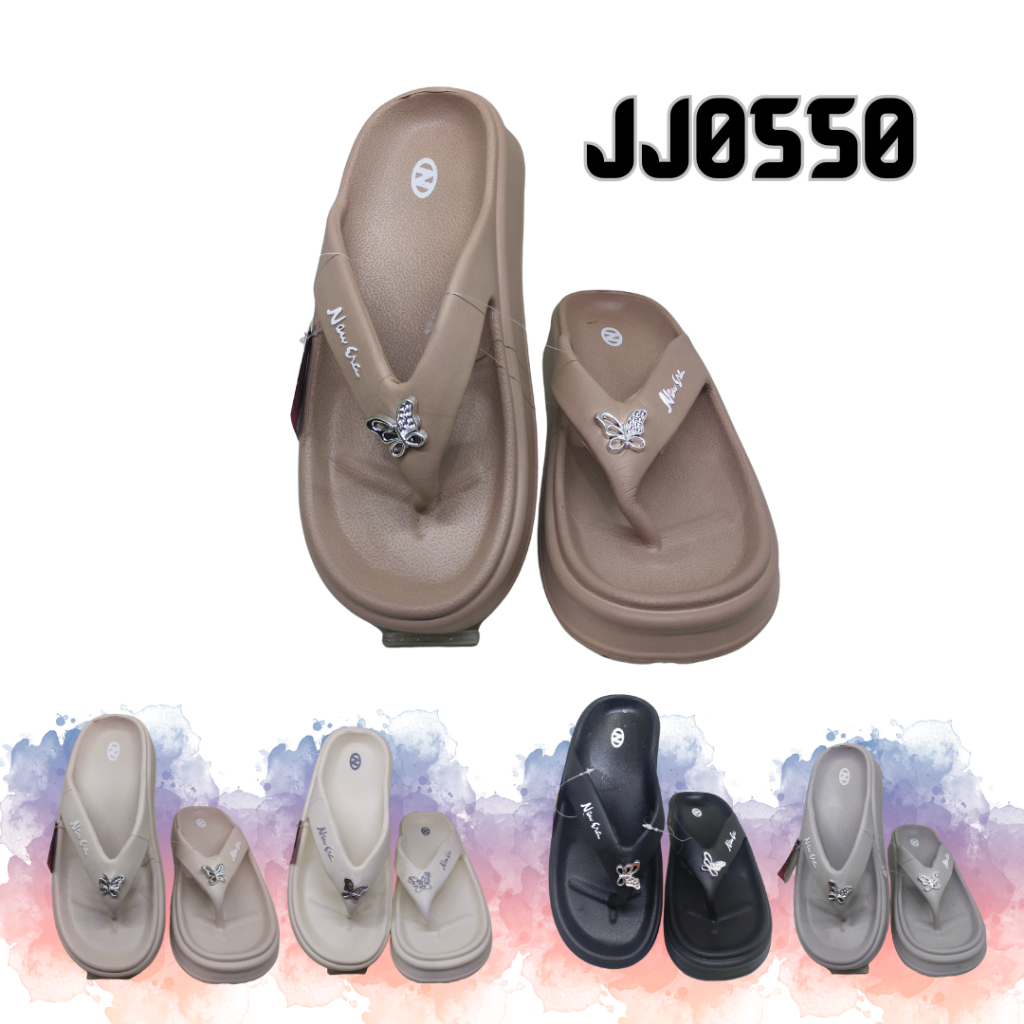 Sandal Sendal Jepit Wanita Cewe Cewek New Era LBE 9128 JJ0550