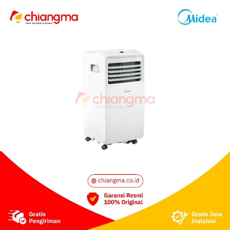 Midea AC Portable 1/2 PK ( 0.5 PK ) MPHA-05CRN7