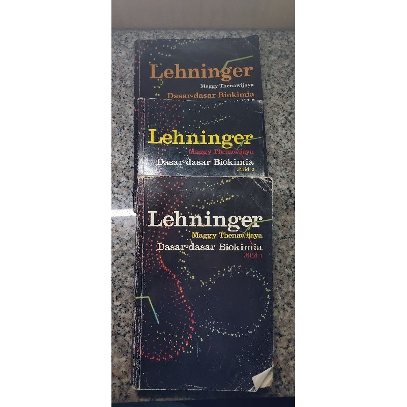 

[AMBIL SEMUA] PRELOVED BEKAS Lehninger Dasar Dasar Biokomia ORIGINAL Jilid 1 Jilid 2 Jilid 3 Buku Kimia Kuliah Biologi