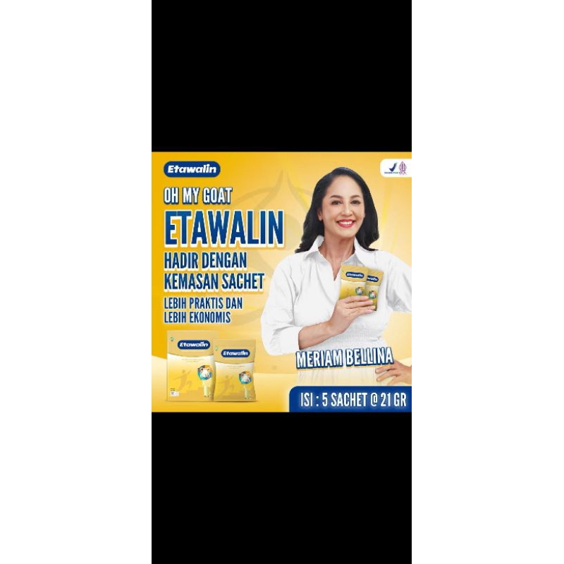 

ETAWALIN 5 SACHET - MEMBANTU MEREDAKAN NYERI TULANG DAN SENDI