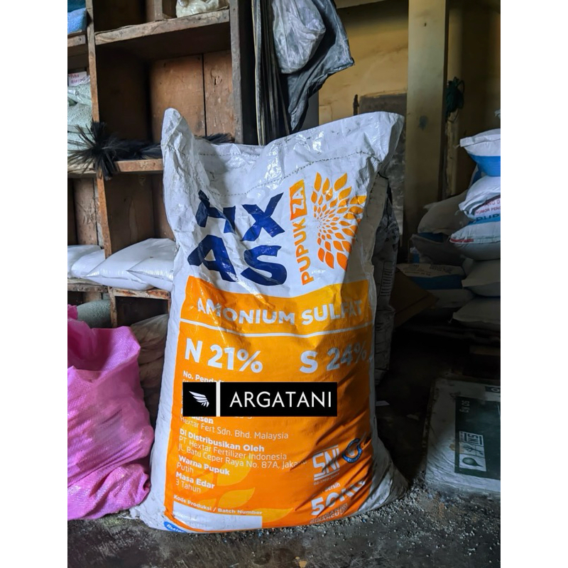 PUPUK ZA, Pupuk Tunggal ZA (Amonium Sulfat) 1kg (eceran) | PupukNo