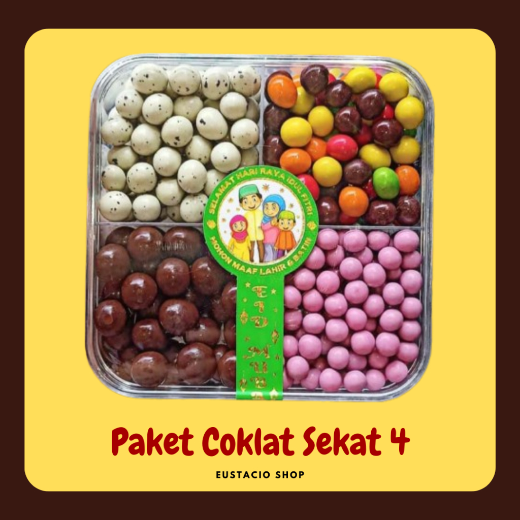 

Paket Coklat Sekat 4 Eustacio Shop L'agie Chocoball Hampers Lebaran