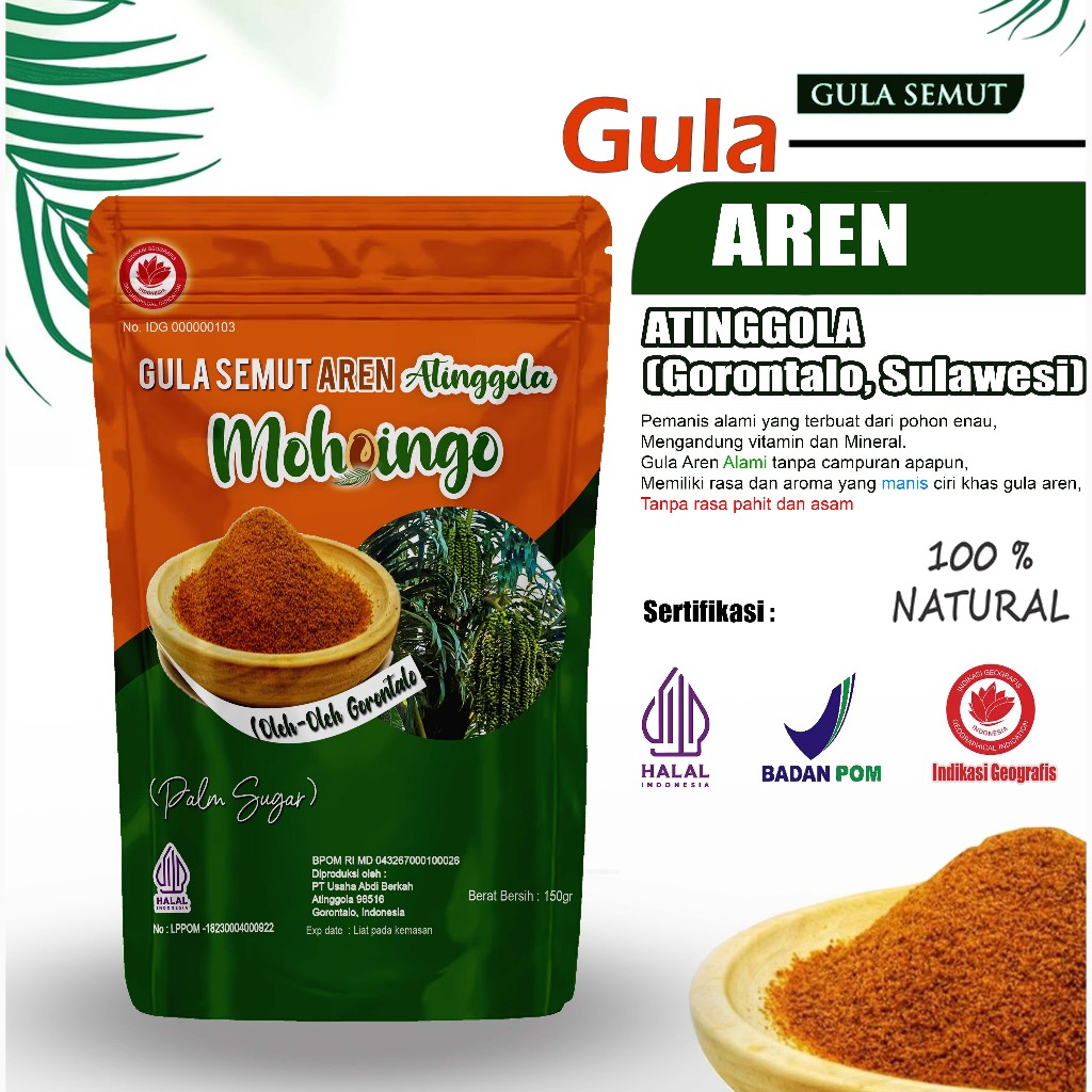 

Mohoingo Gula Aren Semut Atinggola