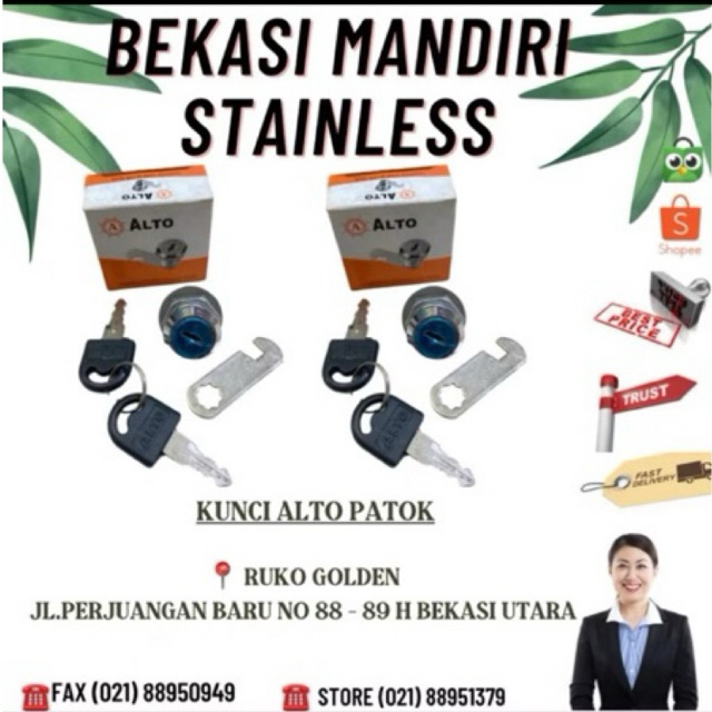 Kunci Camlock Alto 20 MM