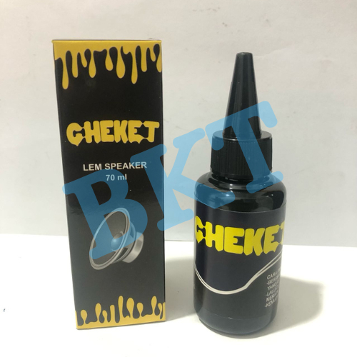 CHECKET Lem Speaker Coil Spiker Hitam 70ml