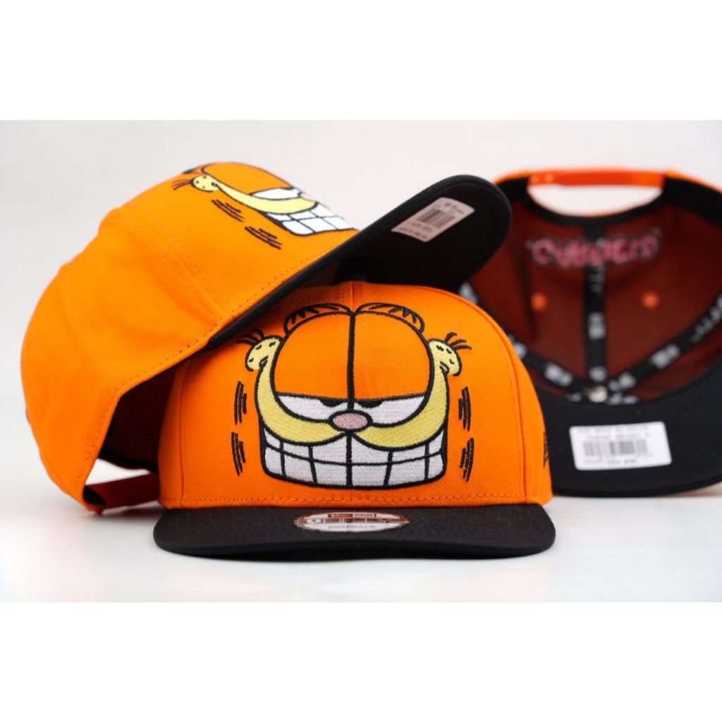 Topi Snapback Original Import Garfiled Unisex Hat Baseball Cap Distro Surfing Fashion Hip Hop Pria W