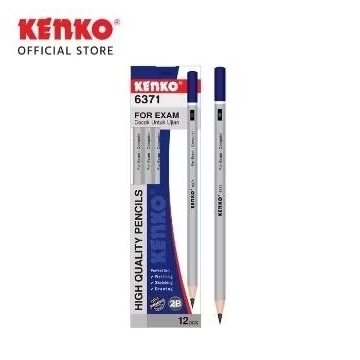 PENSIL 2B KENKO 6371 SILVER PER 1 PAK 12 PCS
