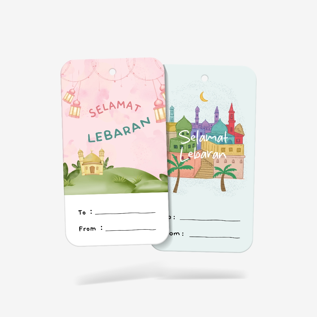 

Hangtag Rounded Edisi Lebaran #Fitr - Hangtag Hampers | Custoom.in