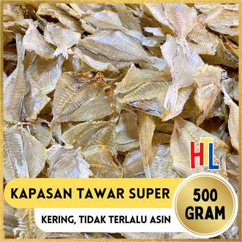 

Ikan Asin Kapasan Tawar Super 500g