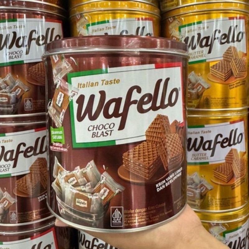 

Wafello Kaleng Coklat