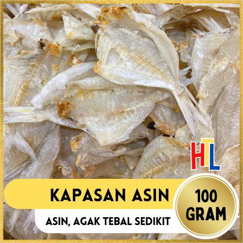 

Ikan Kapasan Asin 100g