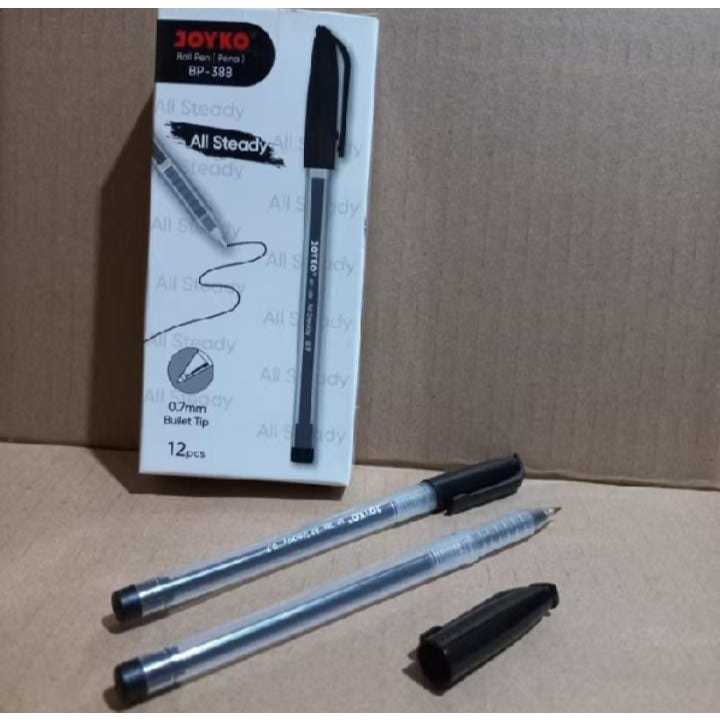 

Ball Pen Pulpen Pena Joyko BP-388 All Steady 0.7 mm 1 PACK ISI 12 BIJI