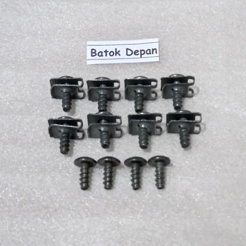 Baut Full Set Cover Bodi Body Batok Depan Yamaha Mio Soul GT 125 All New