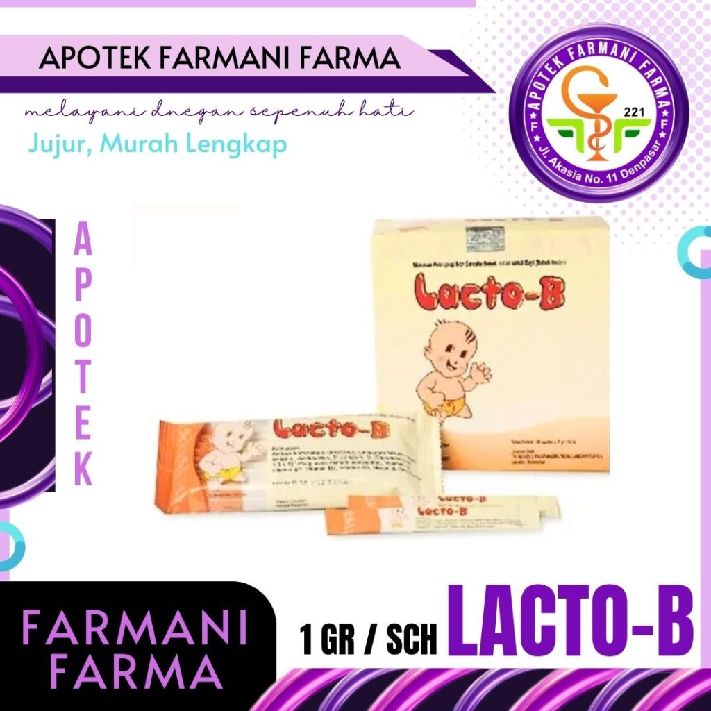 LACTO-B SACHET 1GRAM / OBAT DIARE ANAK