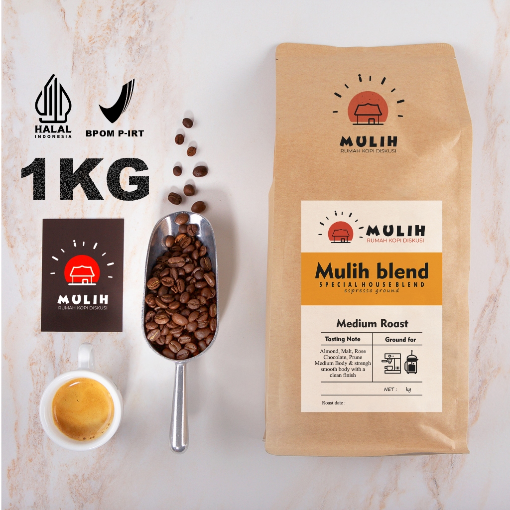 

Kopi Special Blend Mulih Espresso House Blend Coffee By Mulih Kopi
