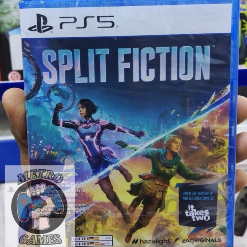 Ps5 Split Fiction Kaset Multiplayer Playstation Ps 5 Original Sony Game games CD BD SplitFiction 2 R