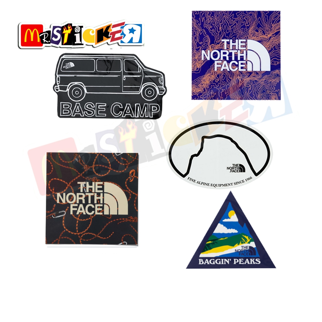 

sticker THE NORTH FACE TNF graphic logo diecut stiker