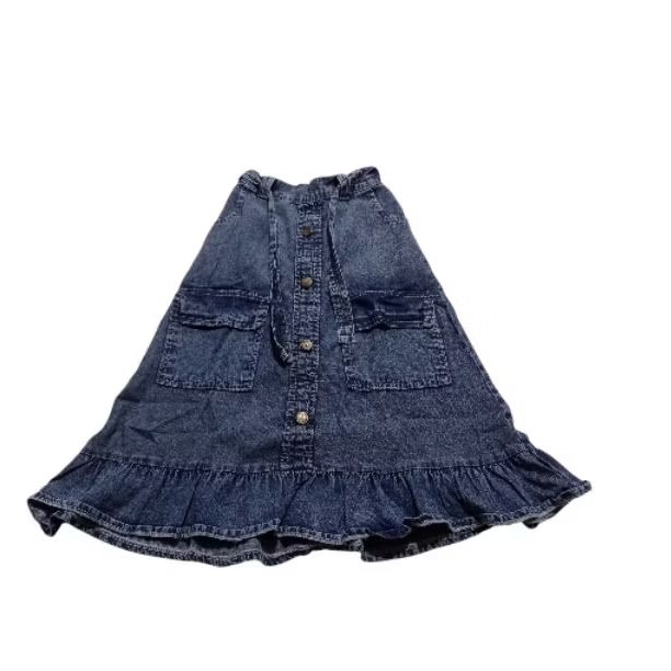 ROK JEANS CARGO REMPLE ANAK PEREMPUAN