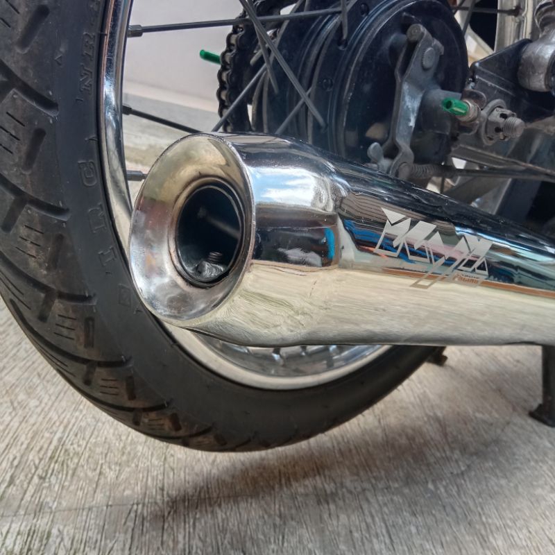 Knalpot bobokan nuklir Bokir Yamaha Alfa sigma f1zr tornado rc100 suara mirip RX king