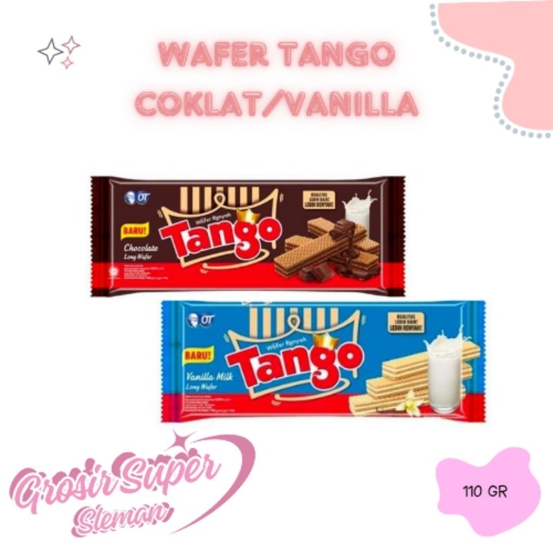 

TANGO LONG WAFER 110 GRAM // COKELAT & VANILLA // WAFER TANGO TENGGO