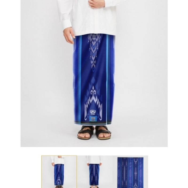 Sarung Tenun BHS classic silver