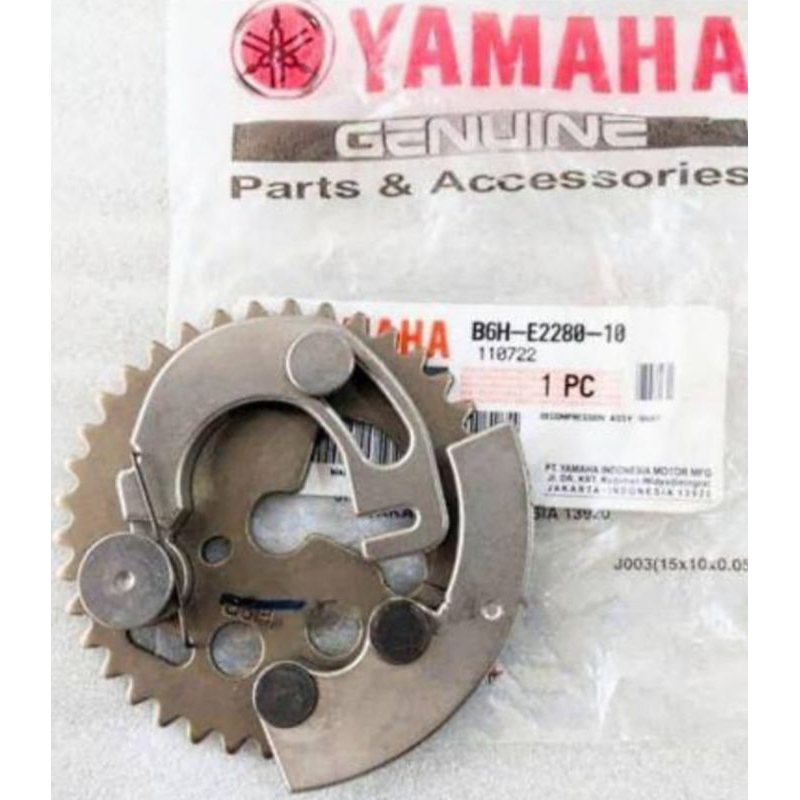 Dekompresi Gigi Sentrik Keteng Asli Yamaha NMAX New B6H-E2280-00