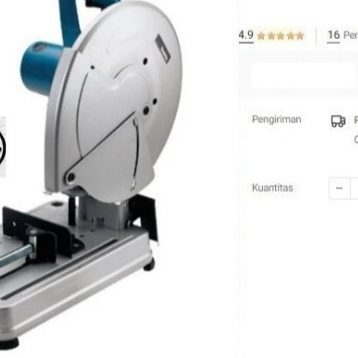 

Cut Off MAKITA LC 1230 12" Gergaji Besi LC1230 Stainless Steel Metal