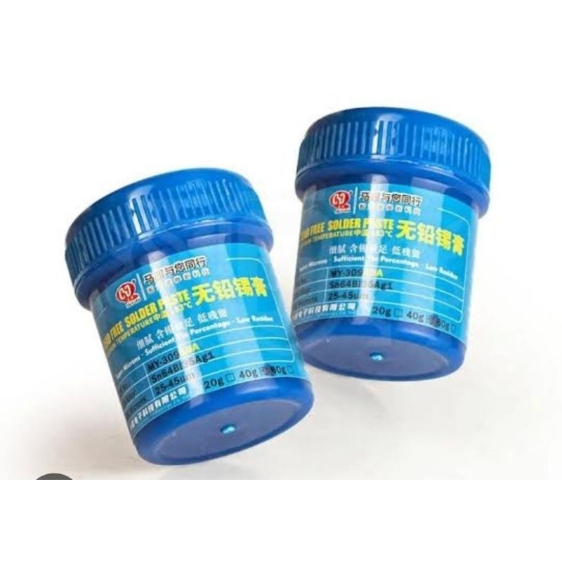 timah cair timah pasta mayuan 309b1 low temp 138 derajat