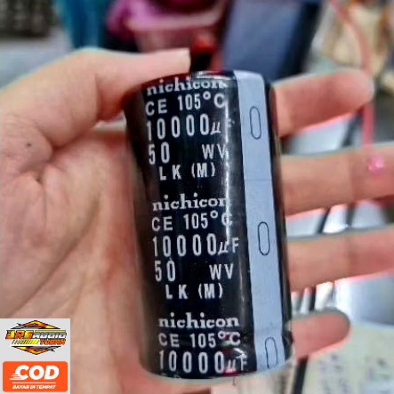 Elco 10000uf 50v Nichicon Original 6cm